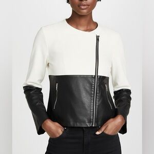 INC Black and White Jacket